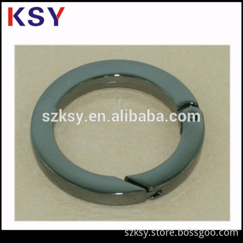Fashionable rectangular o ring with custom logo